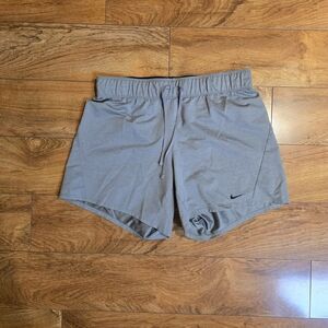 Nike Dri-FIT Black and Gray Shorts